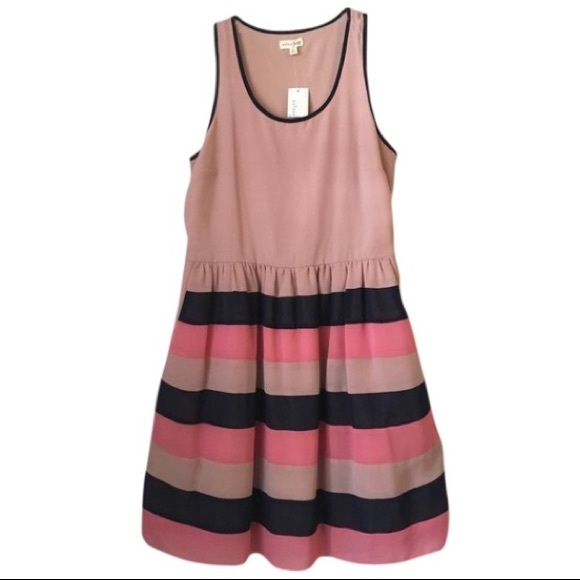 Maison Jules Dresses & Skirts - NWT Striped Circle Babydoll A-line  Flare Dress